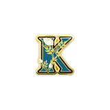 Floral Alphabet - Hard Enamel Pin