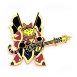 Undead Mech Suit Cat - Hard Enamel Pin - S5