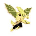 Undead Dragon Monk Cat - Hard Enamel Pin - S5