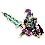 Undead Paladin Cat - Hard Enamel Pin - S5