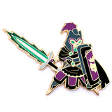 Undead Paladin Cat - Hard Enamel Pin - S5