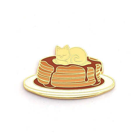 Pancake Butter Cat - Hard Enamel Pin