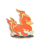 Phoenix Ducky - RPG Yellow Duck - Hard Enamel Pin