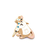 Pipette Lab Rat - Hard Enamel Pin