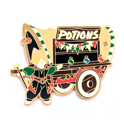Potion Vendor - Hard Enamel Pin - S5