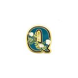 Floral Alphabet - Hard Enamel Pin