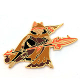 Undead Ranger Cat - Hard Enamel Pin - S5