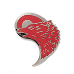 Red Wolf - Hard Enamel Pin