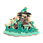 Undead Rogue Cat - Hard Enamel Pin - S5