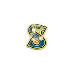 Floral Alphabet - Hard Enamel Pin
