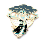 Undead Storm Sorcerer Cat - Hard Enamel Pin - S5