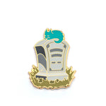 Tombstone Ghost Cat - Hard Enamel Pin
