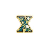 Floral Alphabet - Hard Enamel Pin