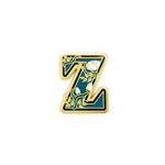 Floral Alphabet - Hard Enamel Pin