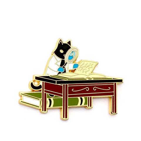 Archival Science Cat - Hard Enamel Pin