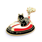 Bumper Car Cat - Hard Enamel Pin