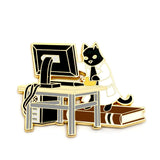 Computer Science Cat - Hard Enamel Pin