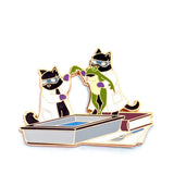 Dissection Biology Cats - Hard Enamel Pin