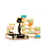 Flow Chart Cat - Hard Enamel Pin