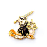 Screaming for Justice Opossum - Hard Enamel Pin