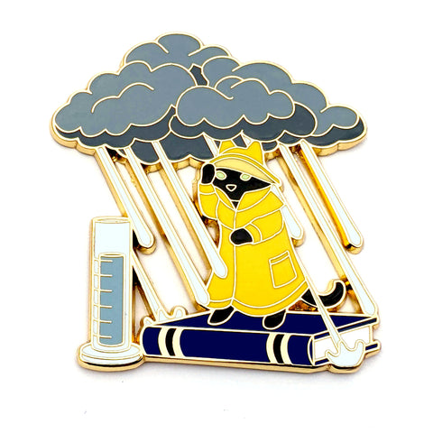 Meteorology Cat - Hard Enamel Pin