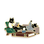 Psychology Cat - Hard Enamel Pin