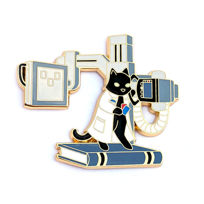 Radiology  Cat - Hard Enamel Pin