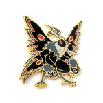 Savage Mothman - Hard Enamel Pin - Red Glitter Pin
