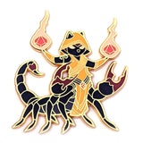 Scorpio Zodiac - Scorpion Warlock Class - RPG Black Cat S4 - Hard Enamel Pin