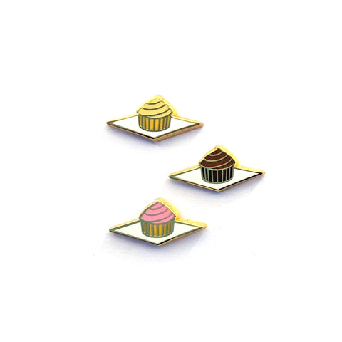 Tiny Cupcake - Hard Enamel Pin - Board Filler