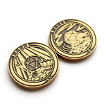 D20 Challenge Coin