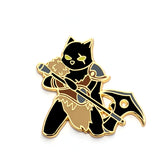 Barbarian Class - RPG Black Cat - Hard Enamel Pin