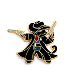 Black Gunslinger Class - RPG Black Cat - Hard Enamel Pin