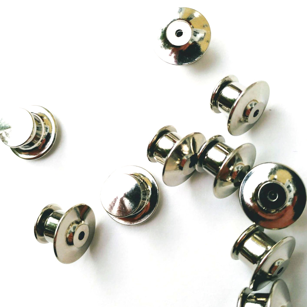 Spring Back Pin Spring-locking Pin Backs – Frost Dragon Designs