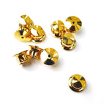 Packs of Gold or Silver Spring-locking Pin Backs